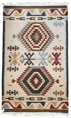 Lot 457 - CONTEMPORARY PERSIAN KILIM FLOOR CARPET RUG