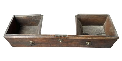 Lot 265 - 18TH CENTURY OAK HALL ' BACON ' SETTLE