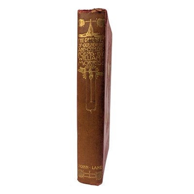 Lot 3 - MORRIS, WILLIAM - 1904 THE DEFENCE OF GUENEVERE AND OTHER POEMS, ILLUS JESSIE M. KING, FIRST THUS