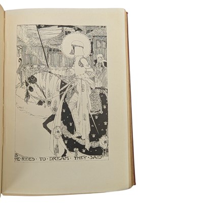 Lot 3 - MORRIS, WILLIAM - 1904 THE DEFENCE OF GUENEVERE AND OTHER POEMS, ILLUS JESSIE M. KING, FIRST THUS