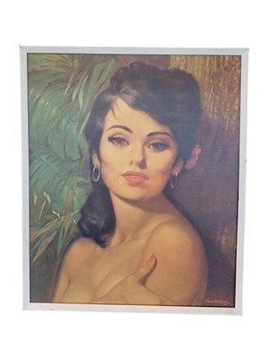 Lot 279 - MID CENTURY 1960S VANDERSYDE PRINT