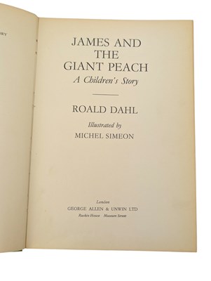 Lot 5 - DAHL, ROALD - 1967 JAMES AND THE GIANT PEACH, FIRST UK EDITION