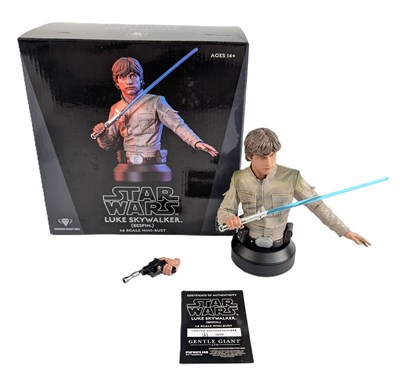 Lot 787 - STAR WARS - GENTLE GIANT - LUKE SKYWALKER (BESPIN) - 1/6 SCALE MINI BUST