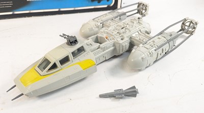 Lot 805 - STAR WARS - UNUSED VINTAGE Y-WING FIGHTER VEHICLE PLAYSET