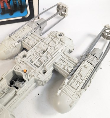 Lot 805 - STAR WARS - UNUSED VINTAGE Y-WING FIGHTER VEHICLE PLAYSET
