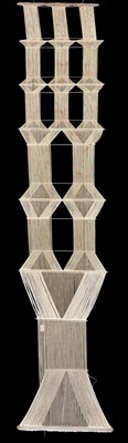 Lot 345 - PETER COLLINGWOOD (1922-2008) - MACROGAUZE M. 3D10 NO. 3 - LINEN SCULPTURE