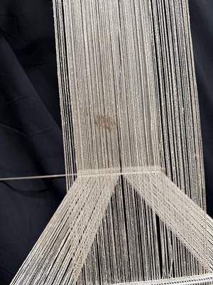 Lot 345 - PETER COLLINGWOOD (1922-2008) - MACROGAUZE M. 3D10 NO. 3 - LINEN SCULPTURE