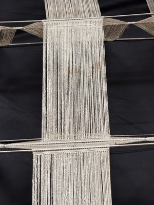 Lot 345 - PETER COLLINGWOOD (1922-2008) - MACROGAUZE M. 3D10 NO. 3 - LINEN SCULPTURE