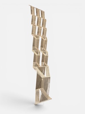 Lot 345 - PETER COLLINGWOOD (1922-2008) - MACROGAUZE M. 3D10 NO. 3 - LINEN SCULPTURE