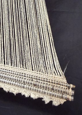 Lot 345 - PETER COLLINGWOOD (1922-2008) - MACROGAUZE M. 3D10 NO. 3 - LINEN SCULPTURE