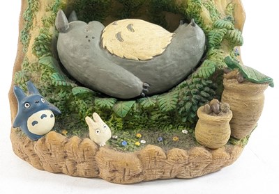 Lot 509 - STUDIO GHIBLI - RARE TOTORO'S BED TABLE CLOCK