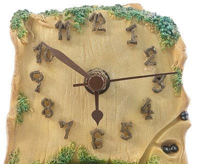 Lot 509 - STUDIO GHIBLI - RARE TOTORO'S BED TABLE CLOCK