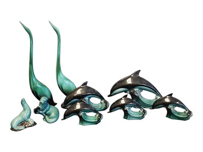 Lot 77 - POOLE POTTERY - COLLECTION OF LATE 20TH CENTURY VINTAGE CERAMIC ANIMAL FIGURES