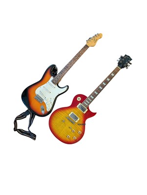 Lot 46 - TWO VINTAGE 20TH CENTURY ELECTRIC GUITARS