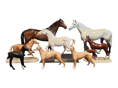 Lot 75 - COLLECTION OF LATE 20TH CENTURY BESWICK & OTHER PORCELAIN FIGURES