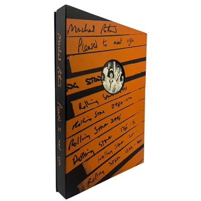 Lot 20 - THE ROLLING STONES - 1999 PLEASED TO MEET YOU, SIGNED LIMITED EDITION, PHOTOGRAPHIC INTEREST
