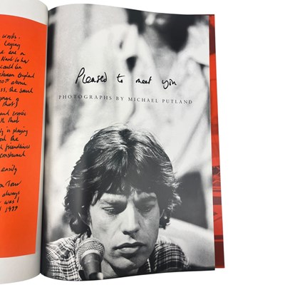 Lot 20 - THE ROLLING STONES - 1999 PLEASED TO MEET YOU, SIGNED LIMITED EDITION, PHOTOGRAPHIC INTEREST