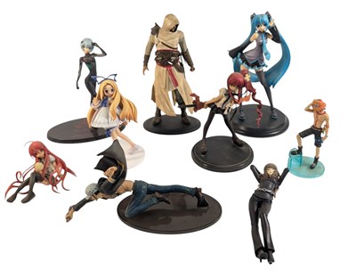 Lot 746 - ANIME - COLLECTION OF JAPANESE ANIME/MANGA & GAMING FIGURINES