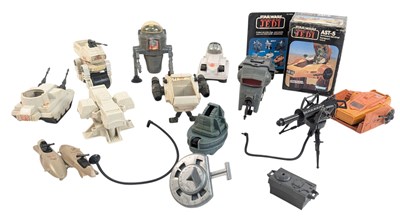 Lot 756 - STAR WARS - ORIGINAL VINTAGE MINIRIG ACTION FIGURE PLAYSETS