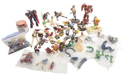 Lot 791 - FIGURES - A LARGE COLLECTION OF ANIME/MANGA & GAMING FIGURES