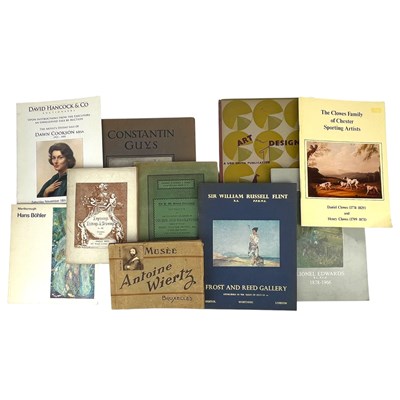 Lot 142 - 20TH CENTURY ART PUBLICATIONS & PROGRAMMES