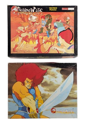 Lot 767 - THUNDERCATS - TWO VINTAGE BOXED JIGSAW PUZZLES