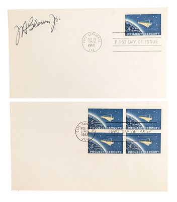 Lot 5 - SPACE EXPLORATION - JOHN GLENN - MERCURY - SIGNED COVER