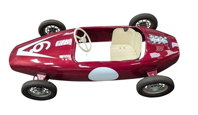 Lot 1 - PEDAL CAR - FULLY RESTORED FRENCH MORELLET GUERINEAU PEDAL CAR