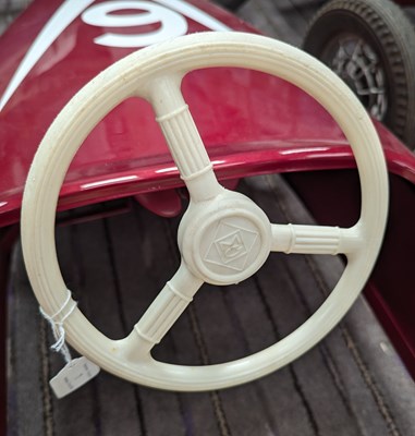 Lot 1 - PEDAL CAR - FULLY RESTORED FRENCH MORELLET GUERINEAU PEDAL CAR