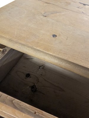 Lot 794 - 20TH CENTURY PINE FARMHOUSE KITCHEN LARDER CUBPOARD