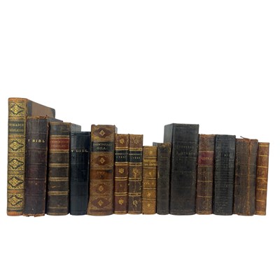Lot 155 - SELECTION OF 19TH CENTURY WELSH RELIGIOUS LITERATURE - LEATHER BINDINGS