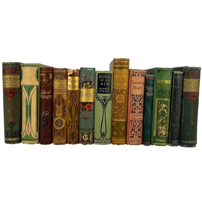 Lot 152 - A VARIED SELECTION OF DECORATIVELY BOUND BOOKS - TO INCLUDE HISTORY OF THE GREAT EUROPEAN ETC