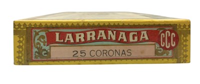 Lot 179 - BOX OF 25 LARRANAGA HABANA CORONAS SEALED UNOPENED CIGARS BOX