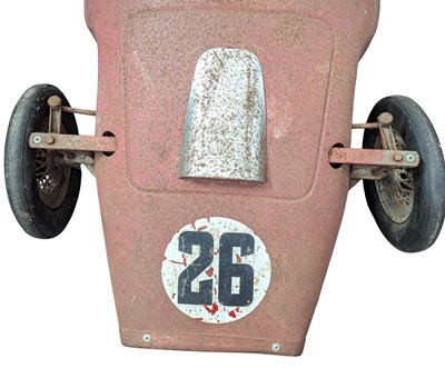 Lot 3 - PEDAL CAR - VINTAGE TRIANG VANWALL PEDAL CAR