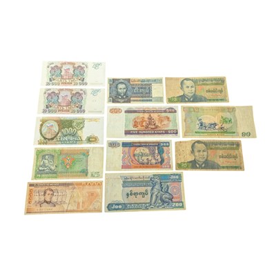 Lot 489 - COLLECTION OF 20TH CENTURY BANKNOTES