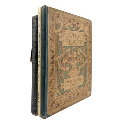 Lot 64 - THREE 19TH/20TH CENTURY CHILDREN'S BOOKS, INC. FLORA'S FEAST, FLOWERS FROM SHAKESPEARE'S GARDEN. ETC