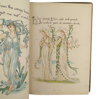 Lot 64 - THREE 19TH/20TH CENTURY CHILDREN'S BOOKS, INC. FLORA'S FEAST, FLOWERS FROM SHAKESPEARE'S GARDEN. ETC