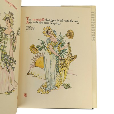 Lot 64 - THREE 19TH/20TH CENTURY CHILDREN'S BOOKS, INC. FLORA'S FEAST, FLOWERS FROM SHAKESPEARE'S GARDEN. ETC