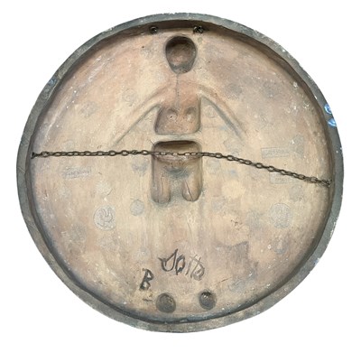 Lot 295 - AFTER ANDREA DELLA ROBBIA - CANTAGALLI LATE 19TH CENTURY TERRACOTTA ROUNDEL