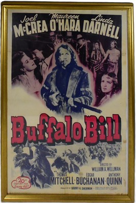 Lot 7 - BUFFALO BILL (1944) - ORIGINAL ONE SHEET MOVIE POSTER