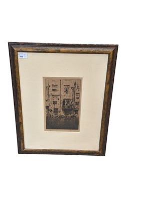 Lot 869 - EARLY 20TH CENTURY TAVIK FRANTISEK SIMON ETCHING