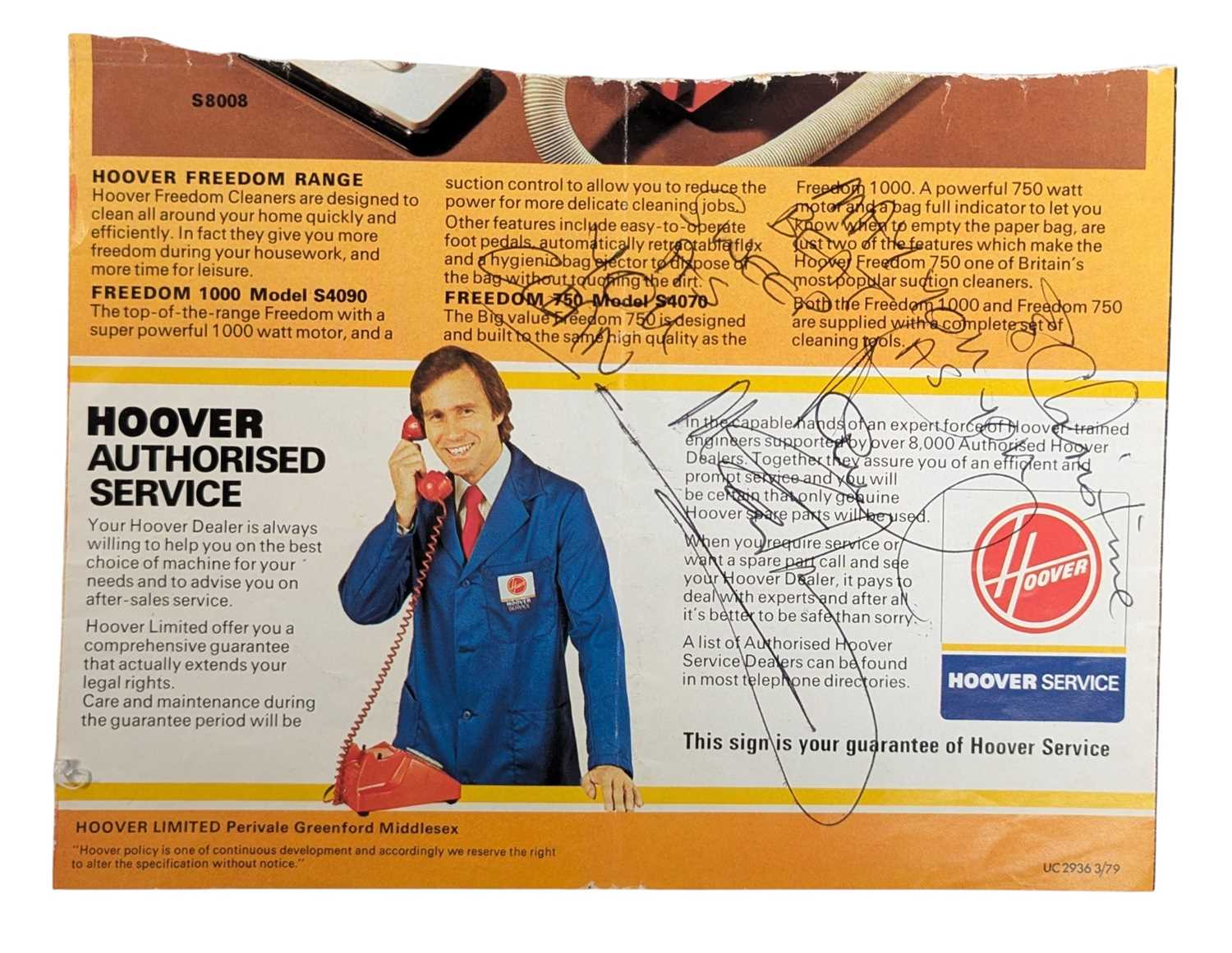 Lot 15 - THE BEATLES - PAUL MCCARTNEY - UNIQUE SIGNED MAGAZINE WITH LYRICS