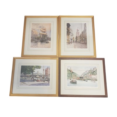 Lot 460 - FRANK SHIPSIDES (1908-2005) - FOUR LIMITED EDITION SIGNED PRINTS