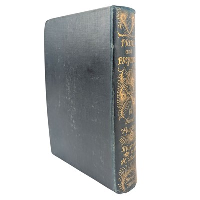 Lot 1 - AUSTEN, JANE - 1895 PRIDE AND PREJUDICE, "PEACOCK" AUSTEN, ILLUSTRATED HUGH THOMPSON
