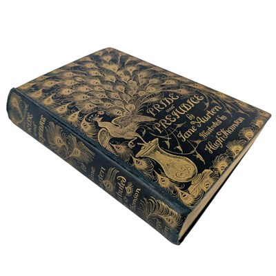 Lot 1 - AUSTEN, JANE - 1895 PRIDE AND PREJUDICE, "PEACOCK" AUSTEN, ILLUSTRATED HUGH THOMPSON