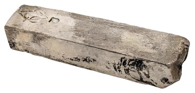 Lot 3 - DUTCH (V.O.C.) SILVER INGOT BAR SALVAGE ROOSWIJK CARGO CIRCA 1739