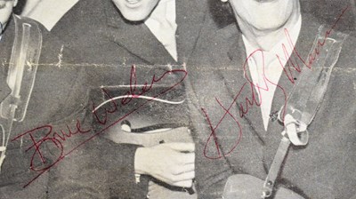 Lot 183 - THE SHADOWS - ROCK & ROLL GROUP - EARLY SIGNED PROGRAMME