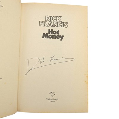 Lot 49 - FRANCIS, DICK - COLLECTION OF NOVELS, INC. SIGNED AND FIRST EDITION COPIES