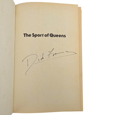 Lot 49 - FRANCIS, DICK - COLLECTION OF NOVELS, INC. SIGNED AND FIRST EDITION COPIES