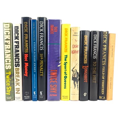 Lot 49 - FRANCIS, DICK - COLLECTION OF NOVELS, INC. SIGNED AND FIRST EDITION COPIES